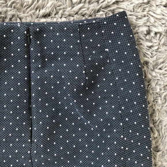 LOFT | Mini Pencil Skirt with White Dots - Picture 4 of 11